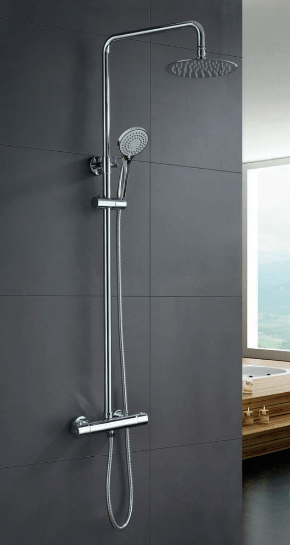 Ensemble de douche thermostatique série Londres - Robinets
