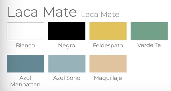 Armoire de toilette - 2 portes et étagères - Laque mate - Armoire de toilette