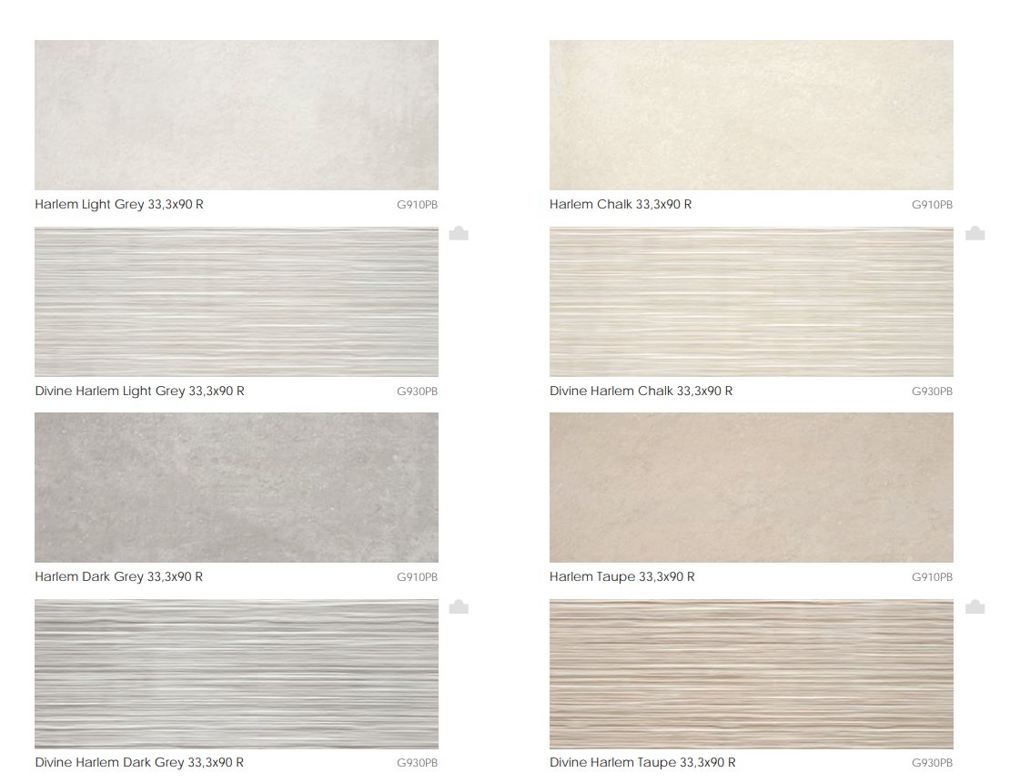 Carrelage - Ceramica HARLEM - Rectifié - Carrelage sol