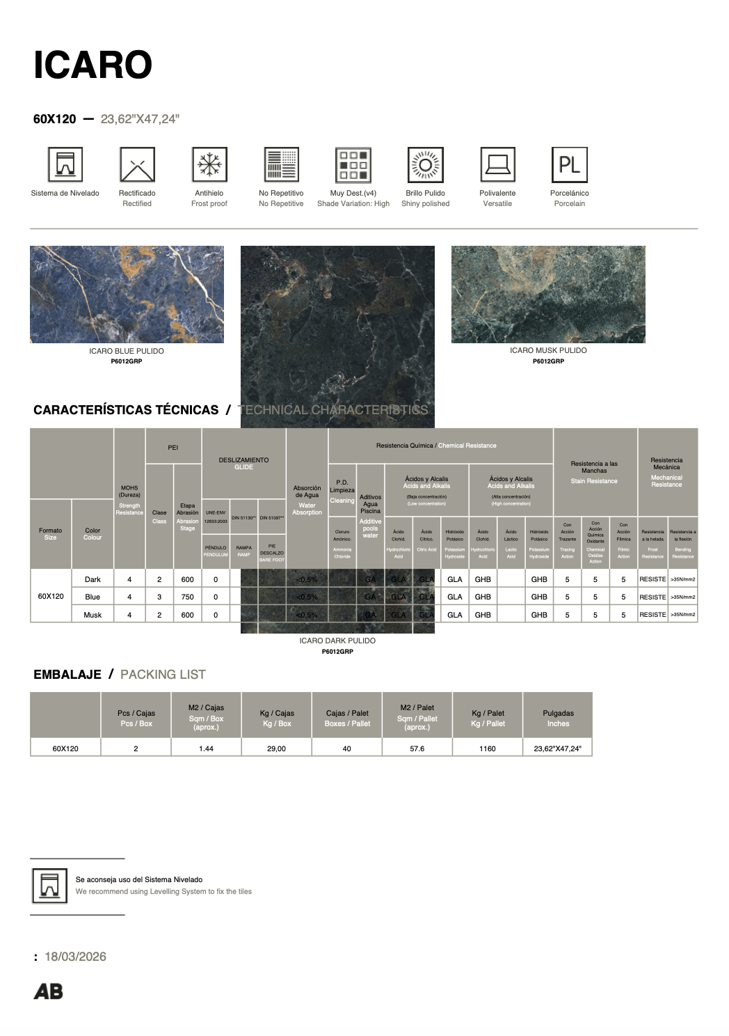 Tiles - Porcelain - AB Betonhome - Rectified 