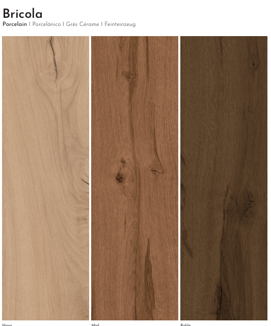 Bricola - plusieurs tailles