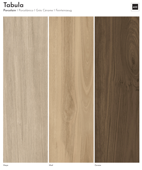 Tabula - 20x120 - plusieurs finitions