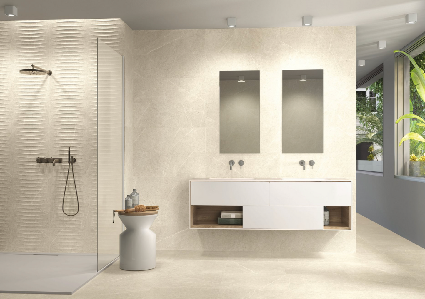 Carrelage - Icaria - Rectifié - Porcelaine - Plusieurs couleurs