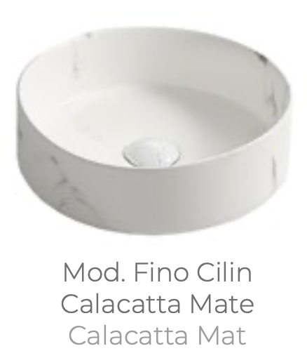 Countertop washbasins - Fino Cilin porcelain