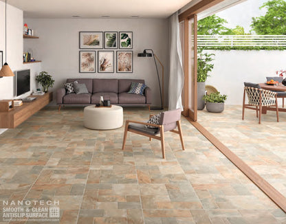 Carrelage - Ceramica CALCUTTA AUTUMN - 60X60 - Nanotech - Carrelage sol