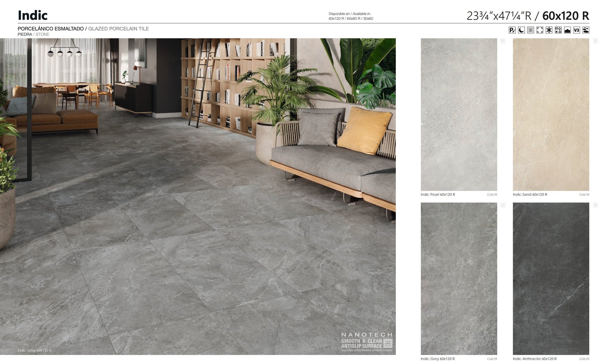 Carrelage - Ceramica INDIC NANOTECH - Carrelage sol