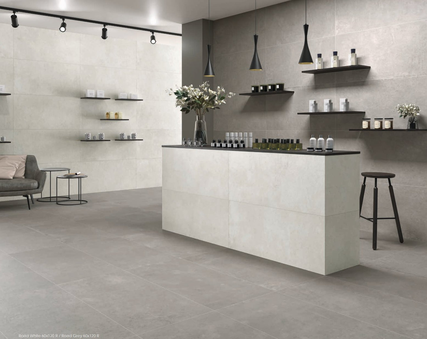 Carrelage - Ceramica ROAD - Plusieurs tailles et couleurs - Carrelage sol
