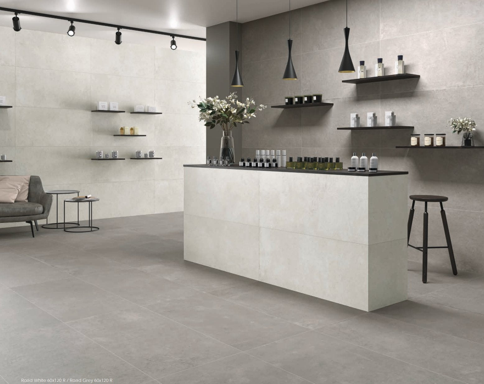 Carrelage - Ceramica ROAD - Plusieurs tailles et couleurs - Carrelage sol