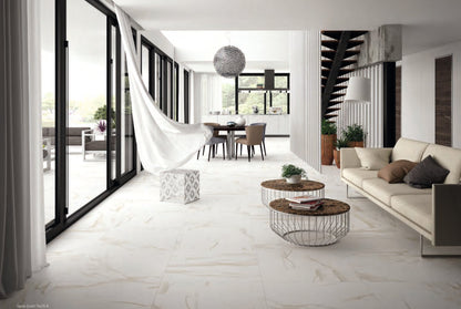 Carrelage - Ceramica SYROS Satiné 75X75 Rectifié - Carrelage sol