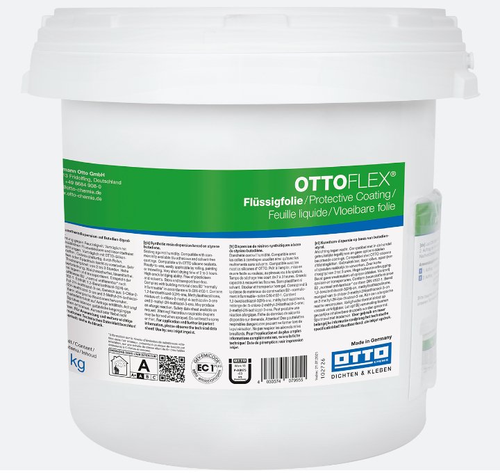 Étanchéité / Protection à l'eau OTTOFlex Feuille liquide 7Kg - Protection