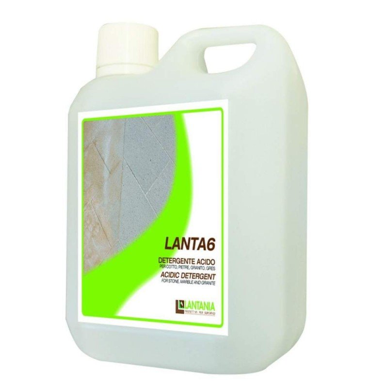 LANTA6 - Détergent acide pour granit et porcelaine 1 Litre - Produit d’entretien